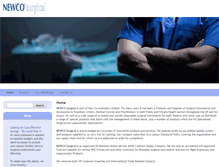 Tablet Screenshot of newcosurgical.com